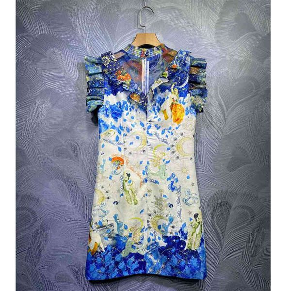 dress seqinyy mini vintage 2021 spring summer fashion design feminine frilly blue impression jacquard track, Black;gray
dress seqinyy mini vintage 2021 spring summer fashion design feminine frilly blue impression jacquard track, Black;gray