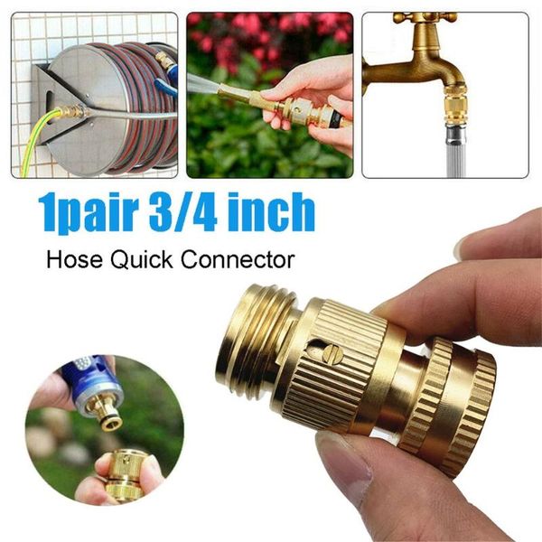 watering equipments 3/4' home car wash hose end connector garden quick connect water fit brass female male
watering equipments 3/4' home car wash hose end connector garden quick connect water fit brass female male