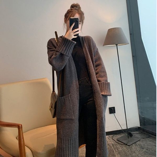 women's sweaters knitted cardigan female loose vintage fall winter knitwear streetwear casual outerwear pocket sweater long c, White;black
women's sweaters knitted cardigan female loose vintage fall winter knitwear streetwear casual outerwear pocket sweater long c, White;black