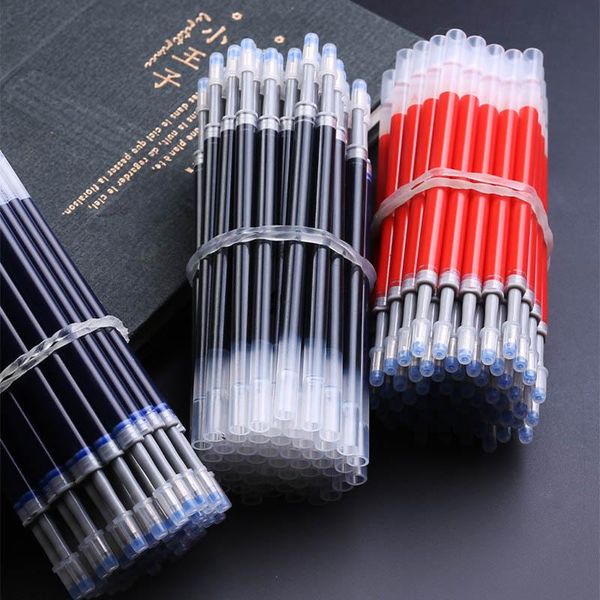 gel pens 10/20pcs large capacity black/red/blue ink rods 0.5mm head neutral pen refill school student stationery supplies
gel pens 10/20pcs large capacity black/red/blue ink rods 0.5mm head neutral pen refill school student stationery supplies