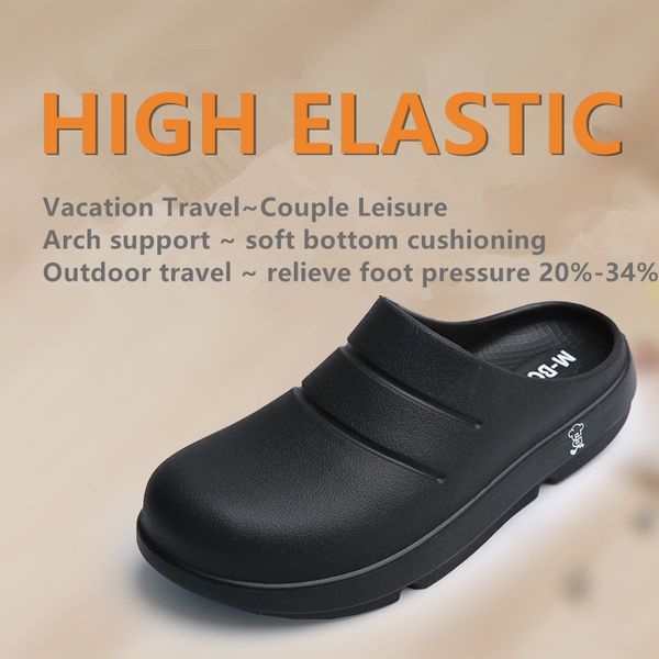 high-elastic damping kitchen work shoes waterproof oil-proof casual chef shoes non-slip safety shoes flat sandals big size 35-46, Black
high-elastic damping kitchen work shoes waterproof oil-proof casual chef shoes non-slip safety shoes flat sandals big size 35-46, Black