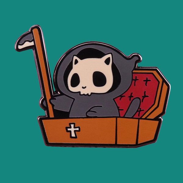 pins, brooches creativity ghost enamel pins brooch collecting anime figure lapel badges men women fashion jewelry gifts adorn backpack colla, Gray
pins, brooches creativity ghost enamel pins brooch collecting anime figure lapel badges men women fashion jewelry gifts adorn backpack colla, Gray