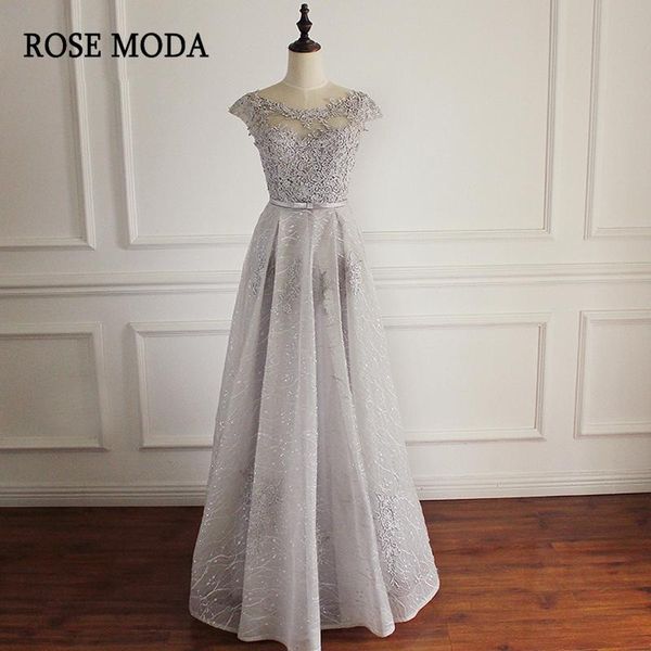 party dresses rose moda silver lace prom dress 2021 short cap sleeves long up back custom make, White;black
party dresses rose moda silver lace prom dress 2021 short cap sleeves long up back custom make, White;black