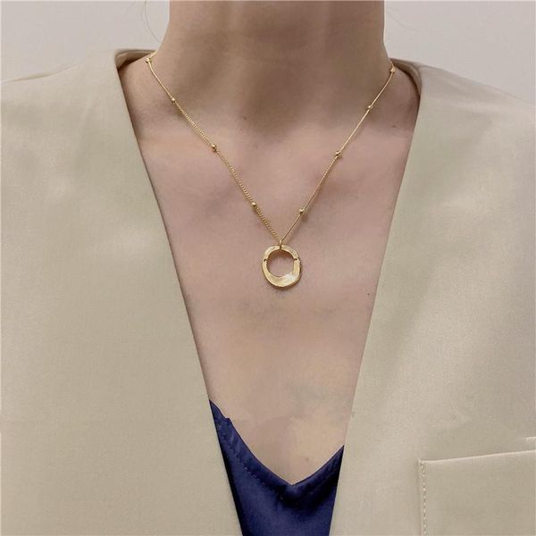 pendant necklaces 2021 fashion gold silver color metal irregular hollow round necklace for women punk chain jewelry accessories
pendant necklaces 2021 fashion gold silver color metal irregular hollow round necklace for women punk chain jewelry accessories
