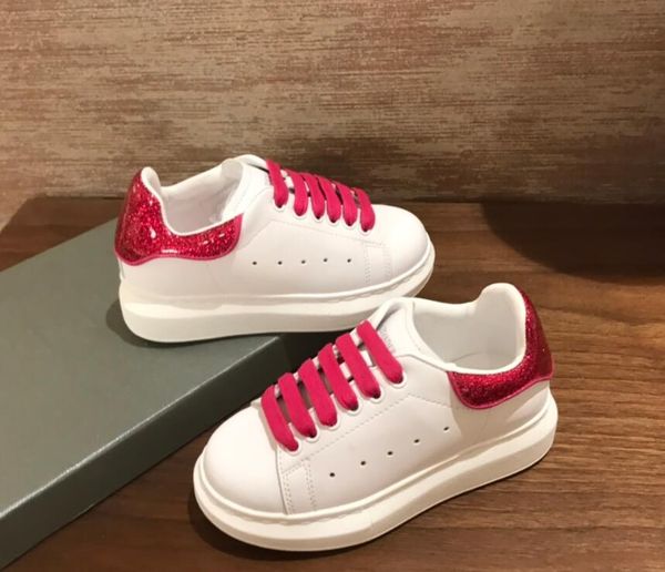 kids boys girls mq white sneakers luxurys designers fashion loafers children flats casual solid shoe leather shoes with box, Black;red
kids boys girls mq white sneakers luxurys designers fashion loafers children flats casual solid shoe leather shoes with box, Black;red