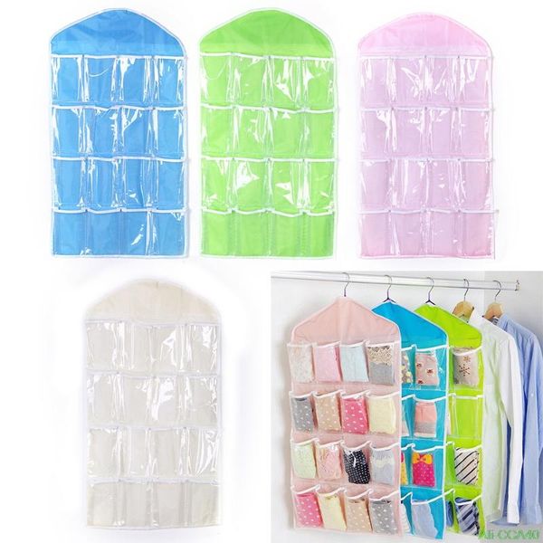 pockets foldable wardrobe hanging bags socks briefs organizer clothing hanger closet shoes underpants storage bag 1pcs
pockets foldable wardrobe hanging bags socks briefs organizer clothing hanger closet shoes underpants storage bag 1pcs