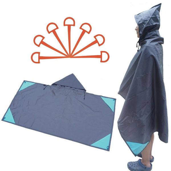 outdoor pads waterproof sand proof beach blanket pocket hood raincoat for hiking, travel, camping festival and backpacking
outdoor pads waterproof sand proof beach blanket pocket hood raincoat for hiking, travel, camping festival and backpacking