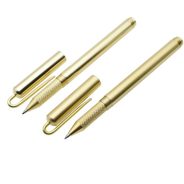 full brass gel pen 0.7mm black ink smooth handwriting stationery minute surface and dull polish office calligraphy supplies gift pens
full brass gel pen 0.7mm black ink smooth handwriting stationery minute surface and dull polish office calligraphy supplies gift pens