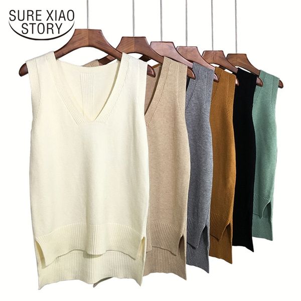fashion winter brown sweater casual office lady v-neck sleeveless knitted vest women 11983 210415, White;black
fashion winter brown sweater casual office lady v-neck sleeveless knitted vest women 11983 210415, White;black