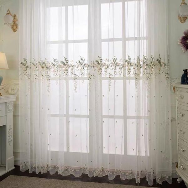 curtain & drapes country style tulle sheer floral embroidered long window curtains for home living room decoration in the kitchen cafe
curtain & drapes country style tulle sheer floral embroidered long window curtains for home living room decoration in the kitchen cafe