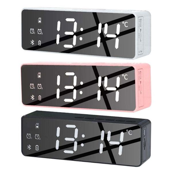 bluetooth 5.0 speaker outdoor portable 3d stereo fm/tf/aux with mirror alarm clock wireless column subwoofer music center speakers
bluetooth 5.0 speaker outdoor portable 3d stereo fm/tf/aux with mirror alarm clock wireless column subwoofer music center speakers