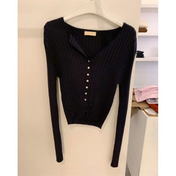 women's jackets coats south korea dongdamen 2021 spring v-neck stripe long sleeve t-shirt short shawl with small coat g00c, Black;brown
women's jackets coats south korea dongdamen 2021 spring v-neck stripe long sleeve t-shirt short shawl with small coat g00c, Black;brown