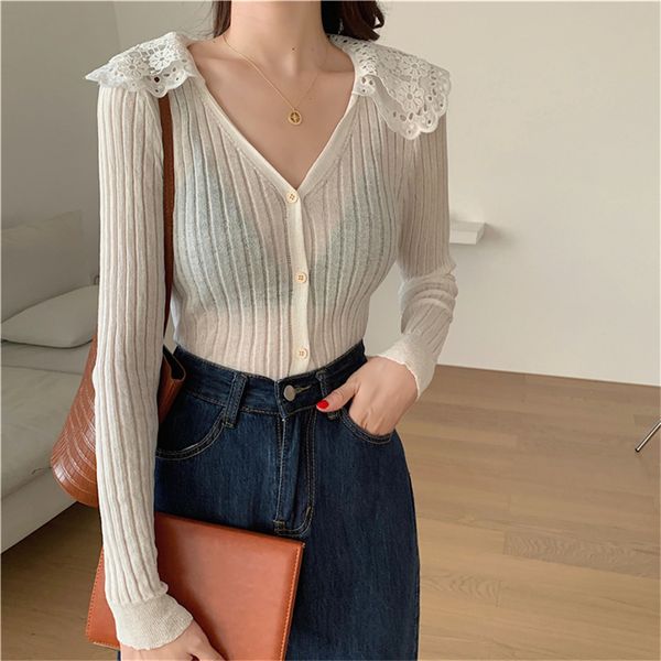 women's tanks & camis french hzirip shreds fine cardigan lace chic sweaters high street stylish warm outwear casual autumn woman llz1, White
women's tanks & camis french hzirip shreds fine cardigan lace chic sweaters high street stylish warm outwear casual autumn woman llz1, White