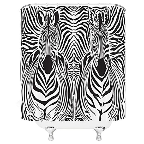 zebra stripes shower curtain bath mildew proof waterproof curtains for bathtub bathing cover large wide with hooks
zebra stripes shower curtain bath mildew proof waterproof curtains for bathtub bathing cover large wide with hooks