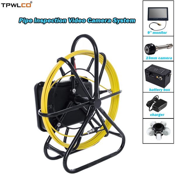 23mm pipe inspection video camera 9" tft lcd 20m cable industrial endoscope system with dvr function ip cameras
23mm pipe inspection video camera 9" tft lcd 20m cable industrial endoscope system with dvr function ip cameras