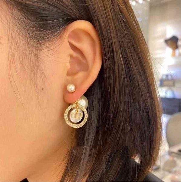 new star circle with brilliant diamonds pearl earrings 925 silver needle earrings, Golden
new star circle with brilliant diamonds pearl earrings 925 silver needle earrings, Golden