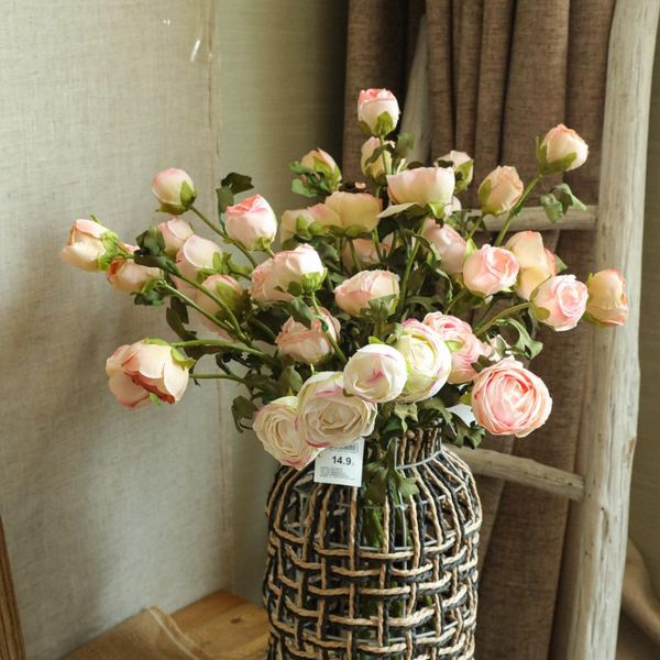 decorative flowers & wreaths artificial rose flower party decoration fake silk bouquet wedding decor simulation branch
decorative flowers & wreaths artificial rose flower party decoration fake silk bouquet wedding decor simulation branch