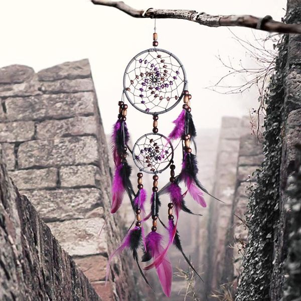 decorative objects & figurines 2 hoops style handmade dream catchers hanging-art wedding pendant mandala ornament garden decor
decorative objects & figurines 2 hoops style handmade dream catchers hanging-art wedding pendant mandala ornament garden decor