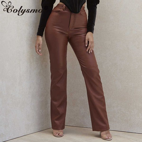 colysmo pu leather woman pants zipper pocket solid color fitness high waist casual party trousers club goth y2k 210527, Black;white
colysmo pu leather woman pants zipper pocket solid color fitness high waist casual party trousers club goth y2k 210527, Black;white