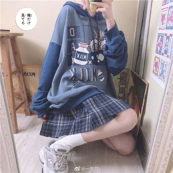 women's hoodies & sweatshirts 2021 female sheep print blue hoodie sweatshirt autumn harajuku women loose kawaii winter high street casu, Black
women's hoodies & sweatshirts 2021 female sheep print blue hoodie sweatshirt autumn harajuku women loose kawaii winter high street casu, Black