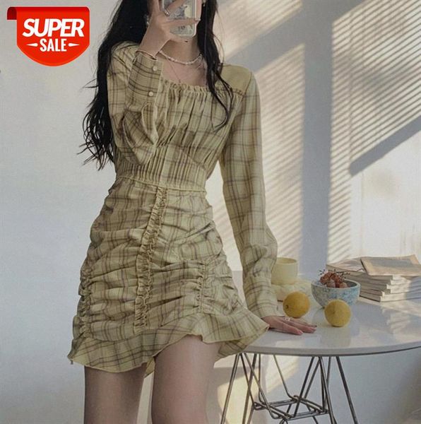lime first love waist hip atmosphere goddess plaid dress long sleeve short skirt #t71u, Black;gray
lime first love waist hip atmosphere goddess plaid dress long sleeve short skirt #t71u, Black;gray
