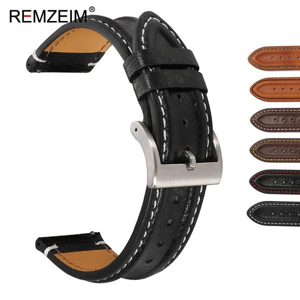 watch bands remzeim genuine leather band 20mm 22mm for samsung galaxy 42mm 46mm straps watchbands belt brown black, Black;brown
watch bands remzeim genuine leather band 20mm 22mm for samsung galaxy 42mm 46mm straps watchbands belt brown black, Black;brown