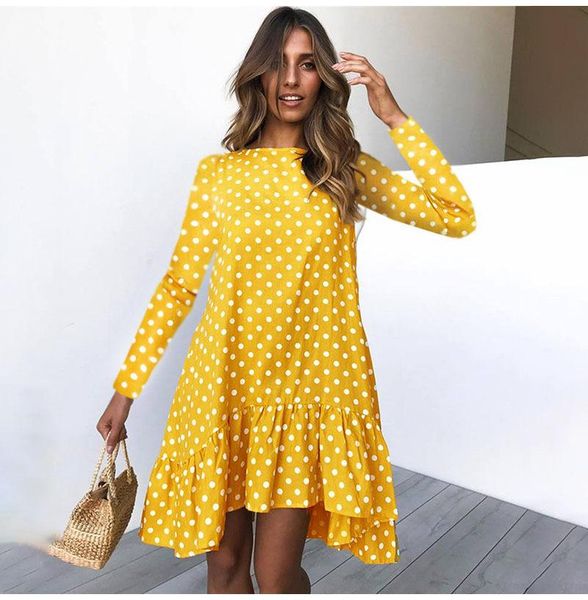 casual dresses woman dot vintage print shirt dress spring fashion women looes mini short autumn long sleeves shirts clothes, Black;gray
casual dresses woman dot vintage print shirt dress spring fashion women looes mini short autumn long sleeves shirts clothes, Black;gray