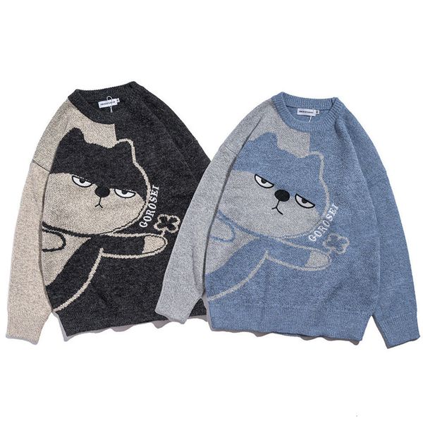 men's sweaters and women's sweaters, knitwear, large size street clothes cat interesting patterns, harajuku, round necks, knitwear, White;black
men's sweaters and women's sweaters, knitwear, large size street clothes cat interesting patterns, harajuku, round necks, knitwear, White;black
