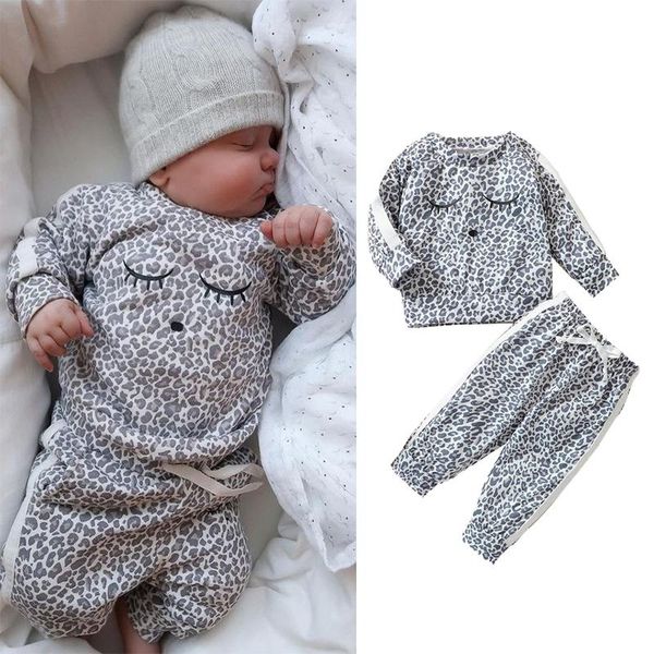 clothing sets 0-3y baby autumn clothes infant boys girls long sleeve sweatshirt pant leopard printed casual outfit toddler tracksuit, White
clothing sets 0-3y baby autumn clothes infant boys girls long sleeve sweatshirt pant leopard printed casual outfit toddler tracksuit, White