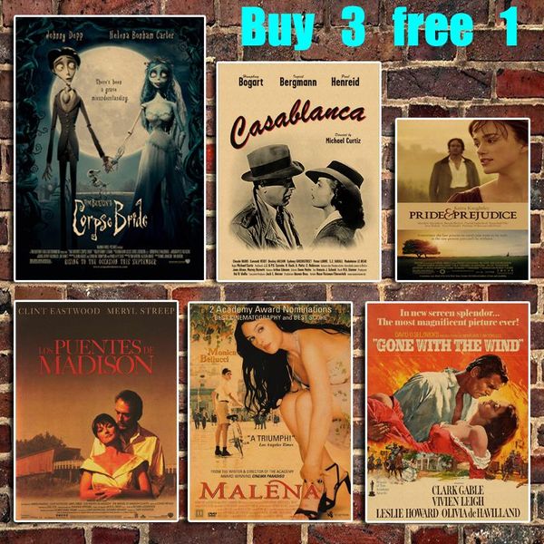 paintings classic love movie series la vita e bella / titanic vintage kraft paper poster bar office cafe home art wall sticker decoration
paintings classic love movie series la vita e bella / titanic vintage kraft paper poster bar office cafe home art wall sticker decoration