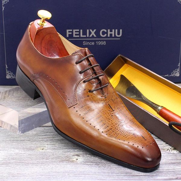 size 38 to 47 mens dress shoes oxford real cow leather crocodile print lace up pointed toe party casual business for men, Black
size 38 to 47 mens dress shoes oxford real cow leather crocodile print lace up pointed toe party casual business for men, Black