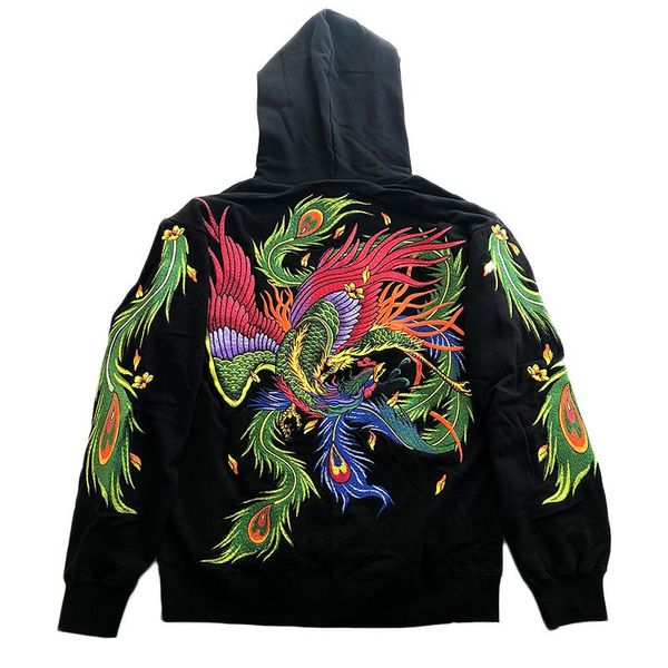 men's hoodies & sweatshirts oversize men boys autumn modern loose high street hip hop phoenix dragon feathers embroidered streetwear p, Black
men's hoodies & sweatshirts oversize men boys autumn modern loose high street hip hop phoenix dragon feathers embroidered streetwear p, Black