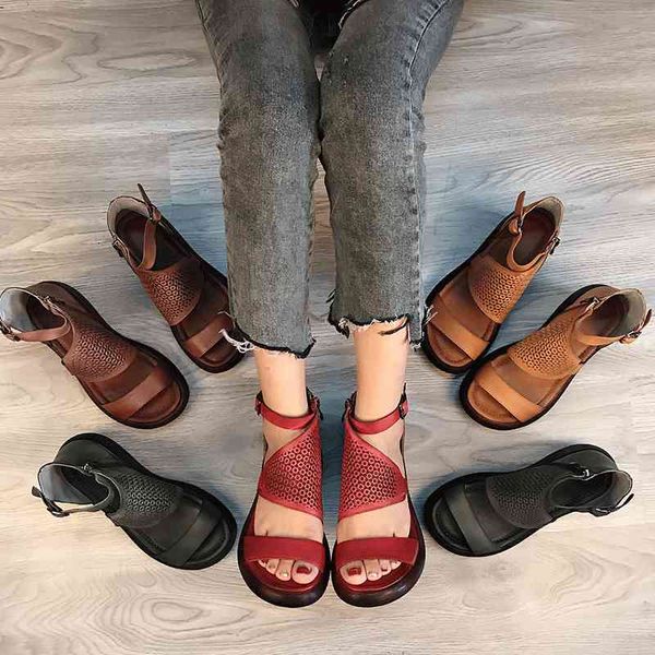 sandals careaymade- summer genuine leather andmade shoes thick soled original hand painted wedge heel side zipper mipy, Black
sandals careaymade- summer genuine leather andmade shoes thick soled original hand painted wedge heel side zipper mipy, Black