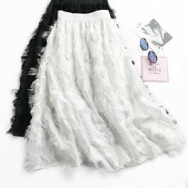 chiffon skirts tassel feather bust skirt of tall waist han edition of female long posed the a - line skirt joker, Black
chiffon skirts tassel feather bust skirt of tall waist han edition of female long posed the a - line skirt joker, Black