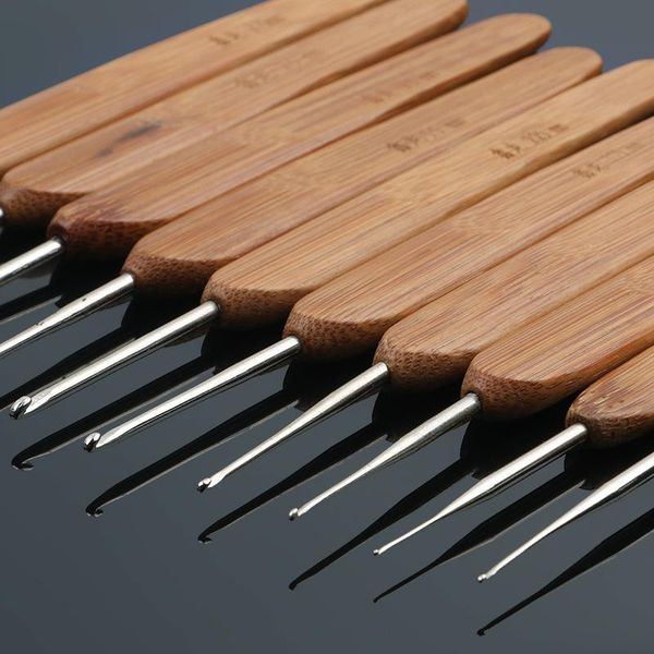 sewing notions & tools bamboo crochet knitting needles hooks yarn weave handle hook diy accessories lace craft needle 0.5mm-6.0mm, Black
sewing notions & tools bamboo crochet knitting needles hooks yarn weave handle hook diy accessories lace craft needle 0.5mm-6.0mm, Black