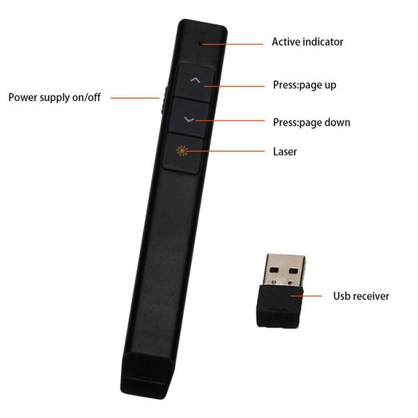 eshowee wireless presenter usb&usb c laser pointer with remote control infrared pen for projector powerpoint ppt slide controlers
eshowee wireless presenter usb&usb c laser pointer with remote control infrared pen for projector powerpoint ppt slide controlers