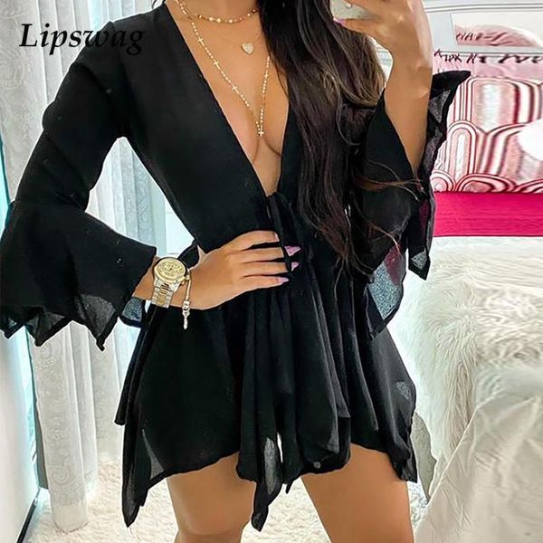 women's tracksuits deep v neck two piece set fashion sping autumn lady solid outfits women loose flare sleeve chiffon blouse and shorts, Gray
women's tracksuits deep v neck two piece set fashion sping autumn lady solid outfits women loose flare sleeve chiffon blouse and shorts, Gray