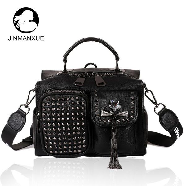 backpack fashion women rivet shoulder crossbody bag large capacity leather purses and handbags bolso grande mujer
backpack fashion women rivet shoulder crossbody bag large capacity leather purses and handbags bolso grande mujer