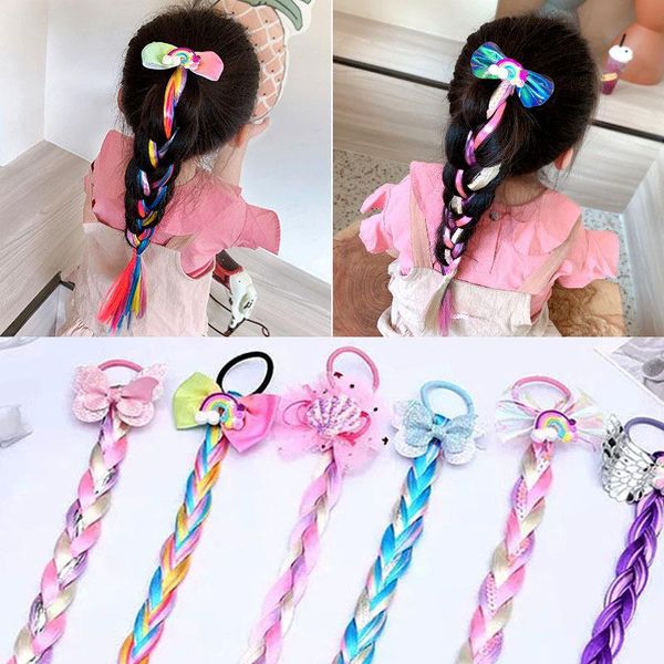 hair accessories cute cartoon childrens rope girl color wig braided ponytail holder fashion bow elastic scrunchie headdress
hair accessories cute cartoon childrens rope girl color wig braided ponytail holder fashion bow elastic scrunchie headdress