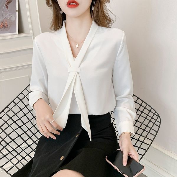 women's blouses & shirts white chiffon shirts, women's blouses, long sleeves, bow ties, ladies'professional offices. 96rv
women's blouses & shirts white chiffon shirts, women's blouses, long sleeves, bow ties, ladies'professional offices. 96rv