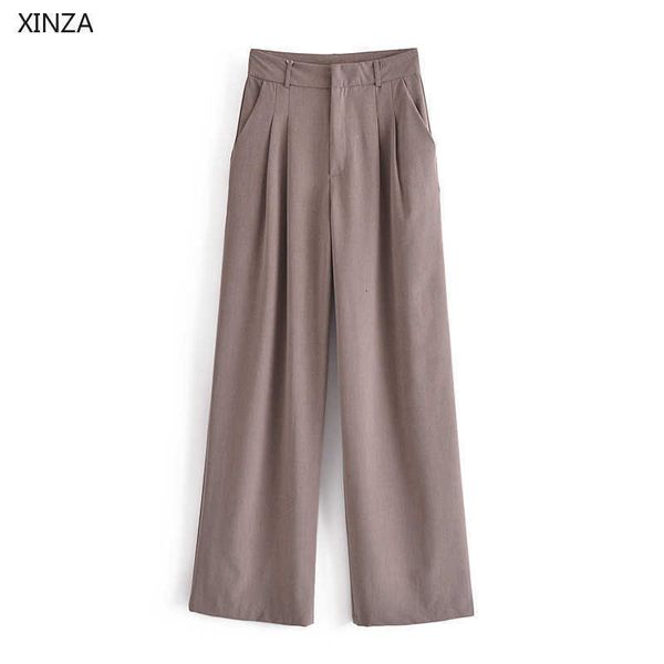 women's pants & capris women high waist dad vintage side pockets pleated woman fashion front button zip slim spring trousers uk2q, Black;white
women's pants & capris women high waist dad vintage side pockets pleated woman fashion front button zip slim spring trousers uk2q, Black;white