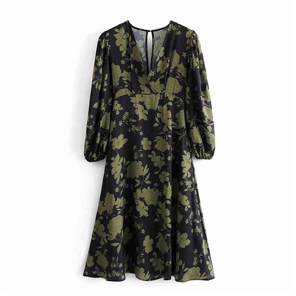 casual dresses vintage women green floral print es fashion ladies sleeve pleated elegant female chic v-neck vestidos s3ar, Black;gray
casual dresses vintage women green floral print es fashion ladies sleeve pleated elegant female chic v-neck vestidos s3ar, Black;gray