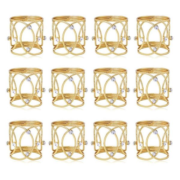 hollow out chic napkin rings set of 12, gold diamond ring for family gathering, wedding reception
hollow out chic napkin rings set of 12, gold diamond ring for family gathering, wedding reception