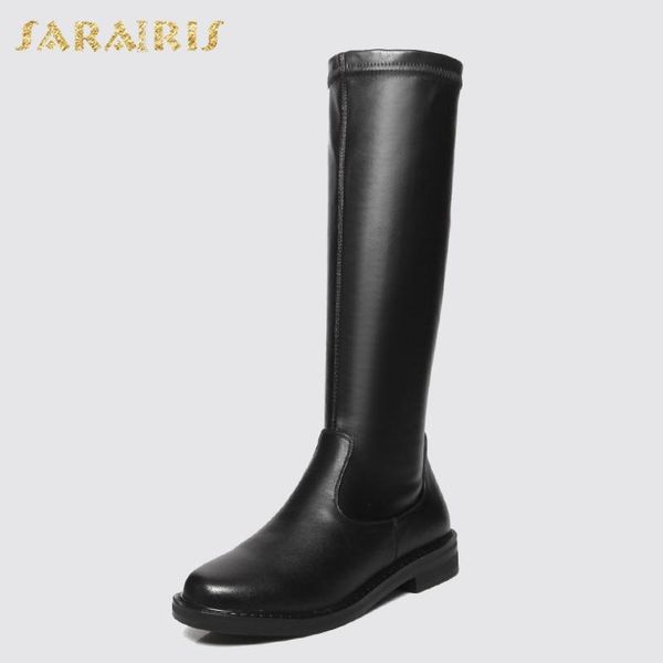 boots sarairis 2021 brand plus sizes 43 chic fashion genuine leather women shoes cow skin slip on riding, Black
boots sarairis 2021 brand plus sizes 43 chic fashion genuine leather women shoes cow skin slip on riding, Black