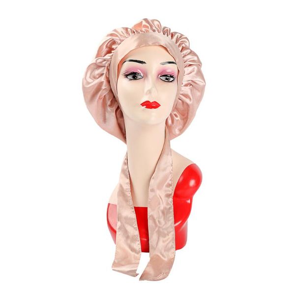 party hats custom logo 2 layer virgin hair elastic wrap bonnet with long wide edge control wraps satin head band extension wig sleep hat
party hats custom logo 2 layer virgin hair elastic wrap bonnet with long wide edge control wraps satin head band extension wig sleep hat