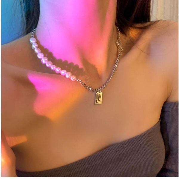 chains trendy jewelry the cross pearl pendant necklace design crystal silvery plating chain for girl fine accessories, Silver
chains trendy jewelry the cross pearl pendant necklace design crystal silvery plating chain for girl fine accessories, Silver