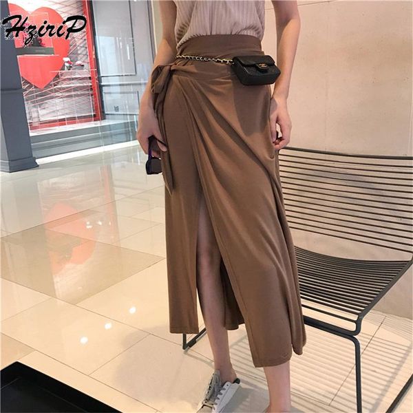 skirts hzirip arrival women split long skirt 2021 autumn ladies lace-up fashion high waist solid a-line female saias, Black
skirts hzirip arrival women split long skirt 2021 autumn ladies lace-up fashion high waist solid a-line female saias, Black