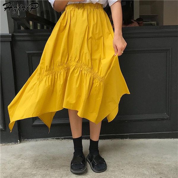 skirts hzirip elegant mid-calf a-line pleated 2021 summer sweet style elastic simple all-match, Black
skirts hzirip elegant mid-calf a-line pleated 2021 summer sweet style elastic simple all-match, Black