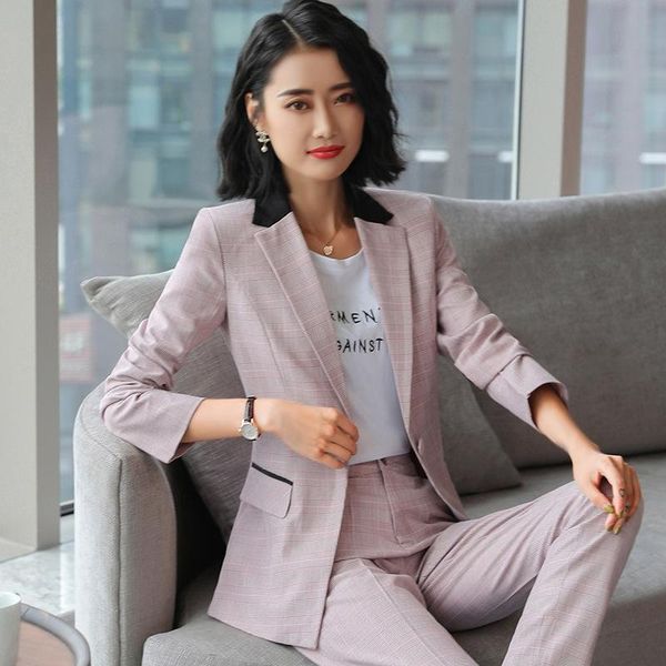 women's suits & blazers suit 2021 autumn fashion casual temperament slim slimming single buckle small trousers two-piece, White;black
women's suits & blazers suit 2021 autumn fashion casual temperament slim slimming single buckle small trousers two-piece, White;black