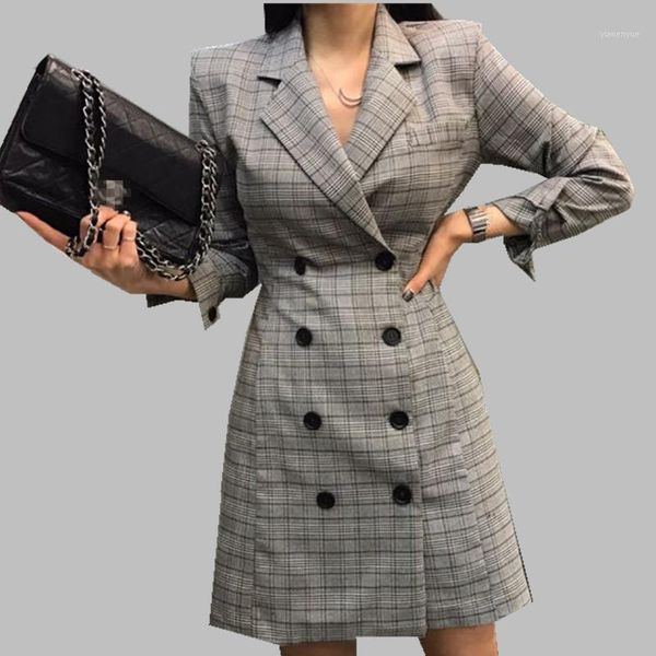 casual dresses 2021 fashion runway women plaid party blazer dress elegant suit long sleeve work ol ladies slim, Black;gray
casual dresses 2021 fashion runway women plaid party blazer dress elegant suit long sleeve work ol ladies slim, Black;gray